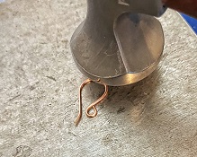 Susan LeGuyader's Acculoop Precision Pliers Ear Wires - , Tools For Wire Jewelry, Findings, Clasps, Components,  work harden the top curve of the wire